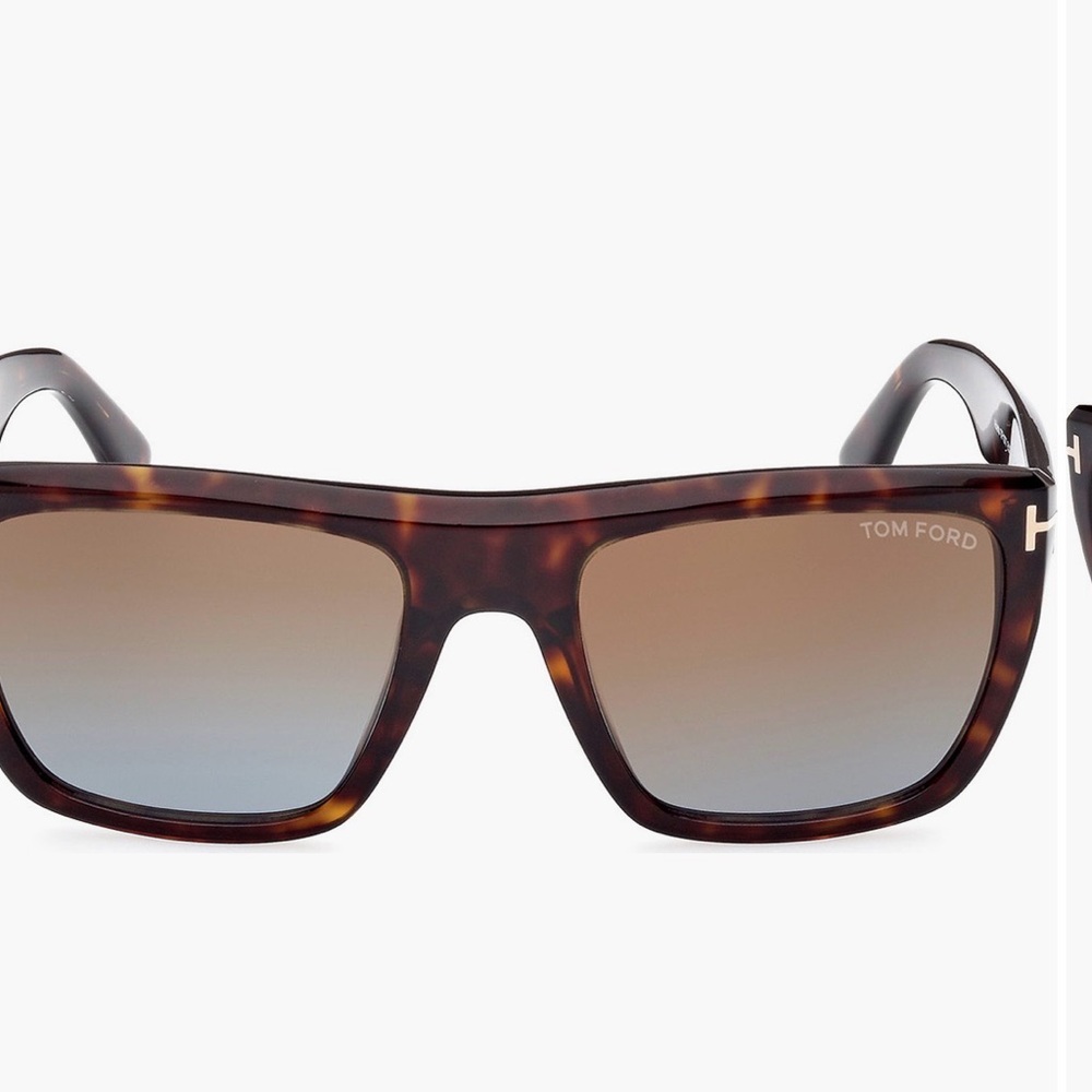 Tom Ford Alberto 55mm Tortoise Sunglasses Unisex